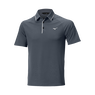 Mizuno Classic Piqu&eacute; Short Sleeve Polo Shirt Lava Smoke